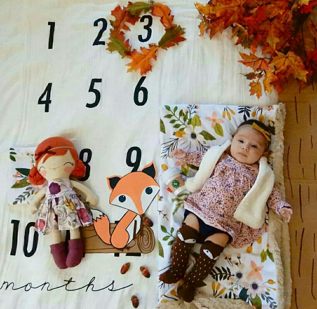 پارچه ماهگرد نوزاد طرح کلاسیک هیراد پورعسگری