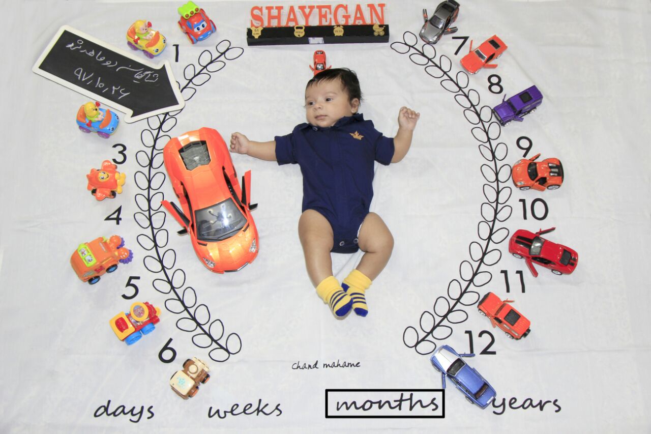 پارچه ماه شمار طرح شاخه زیتون هیراد پورعسگری