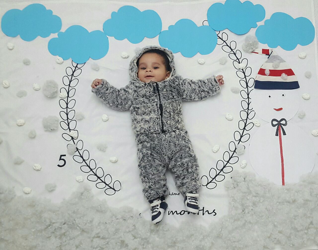 پنج ماهگی نوزاد هیراد پورعسگری