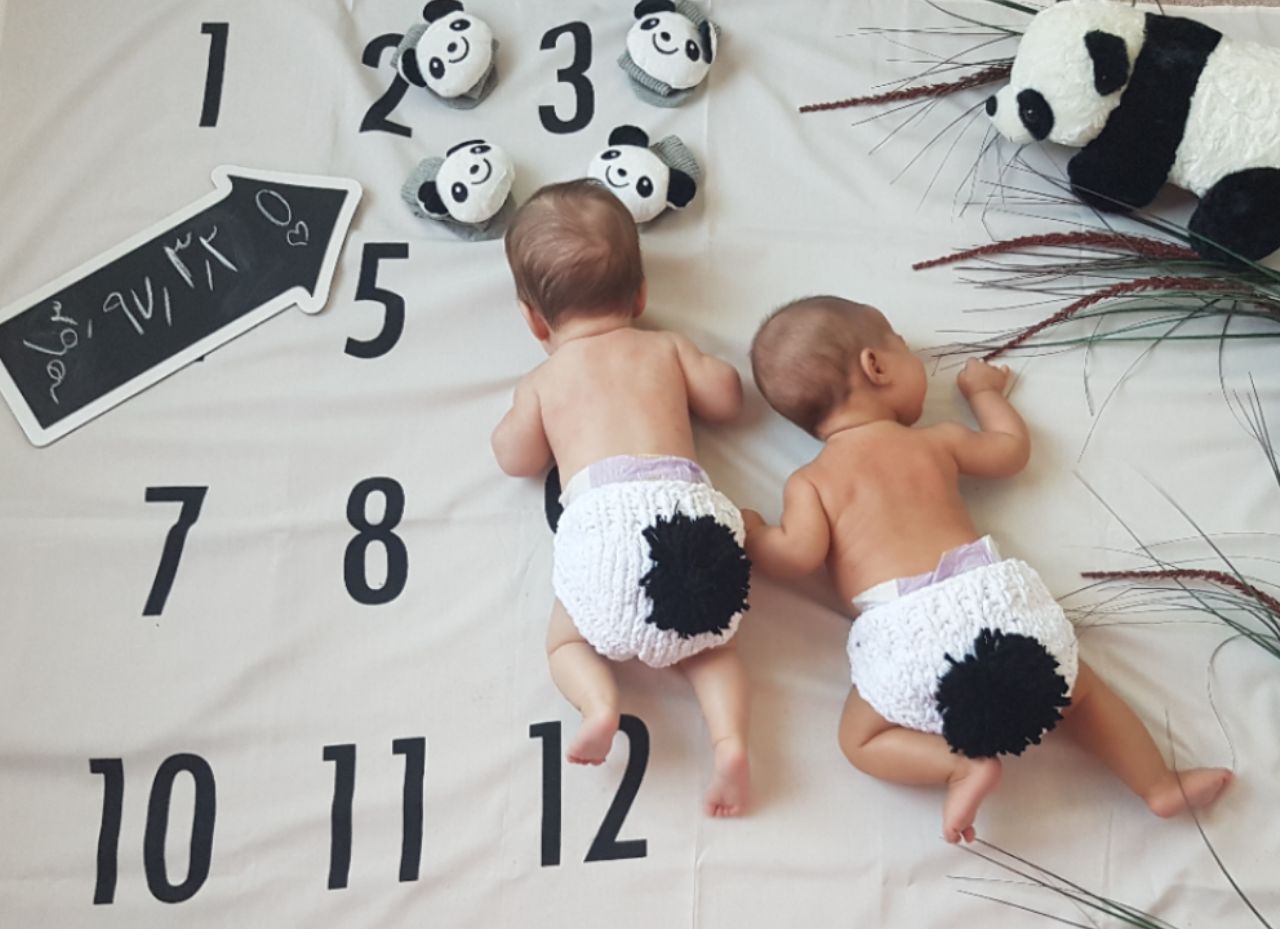 سه ماهگی نوزاد هیراد پورعسگری