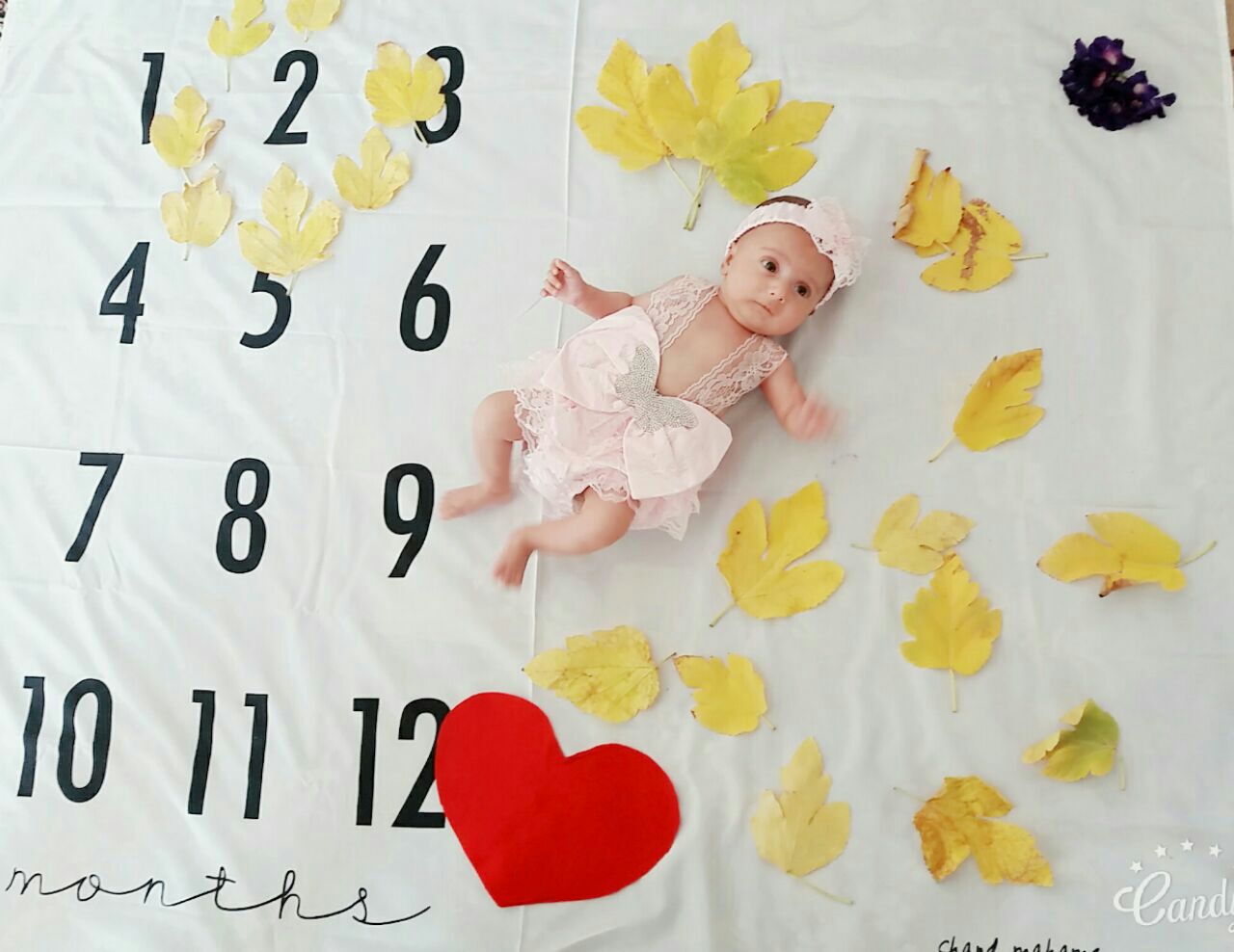 پارچه ماهگرد نوزاد طرح کلاسیک هیراد پورعسگری