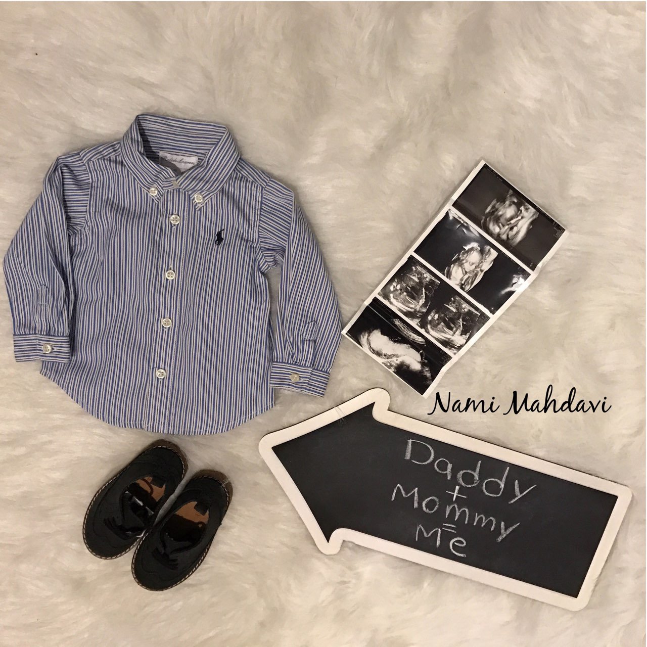 عکس نوزاد پسر هیراد پورعسگری