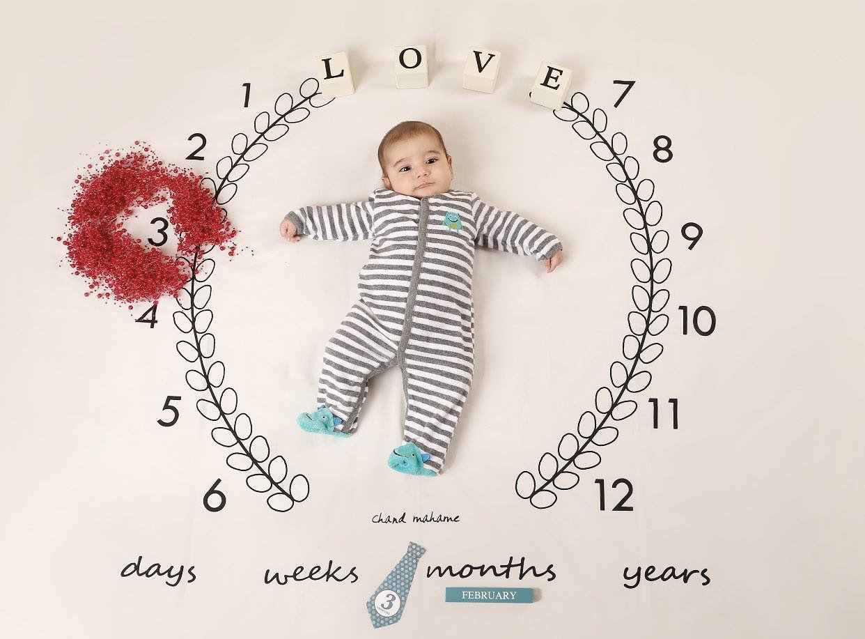 عکس نوزاد پسر هیراد پورعسگری