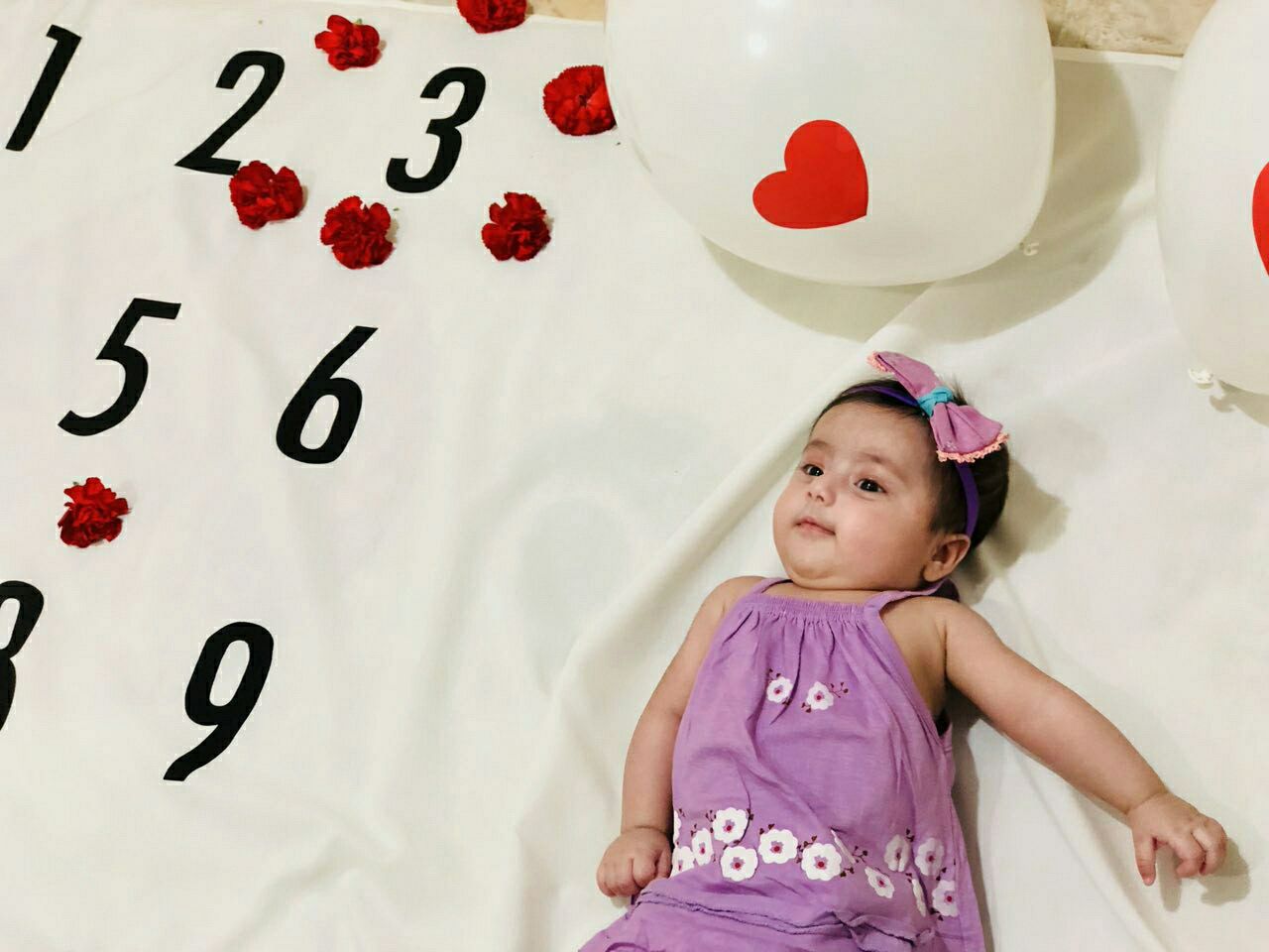 پارچه ماهگرد نوزاد طرح کلاسیک هیراد پورعسگری