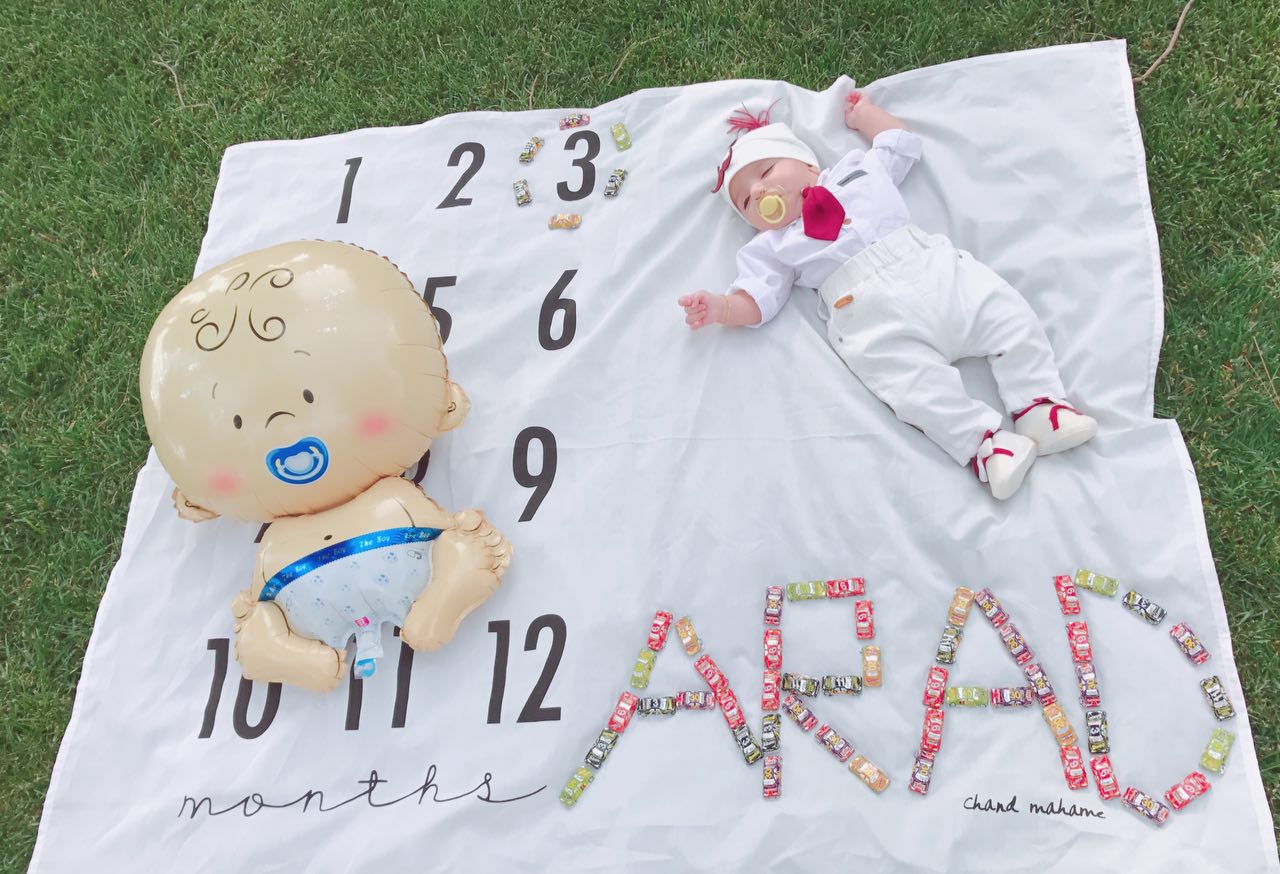 سه ماهگی نوزاد هیراد پورعسگری