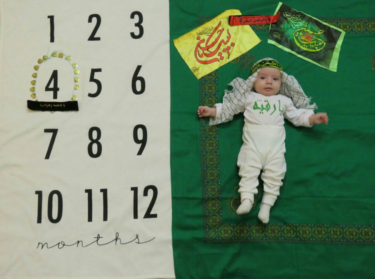 عکس نوزاد دختر هیراد پورعسگری