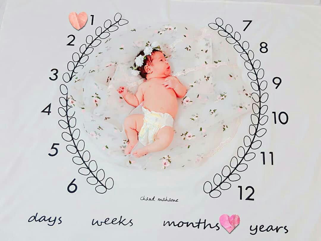 عکس نوزاد دختر هیراد پورعسگری