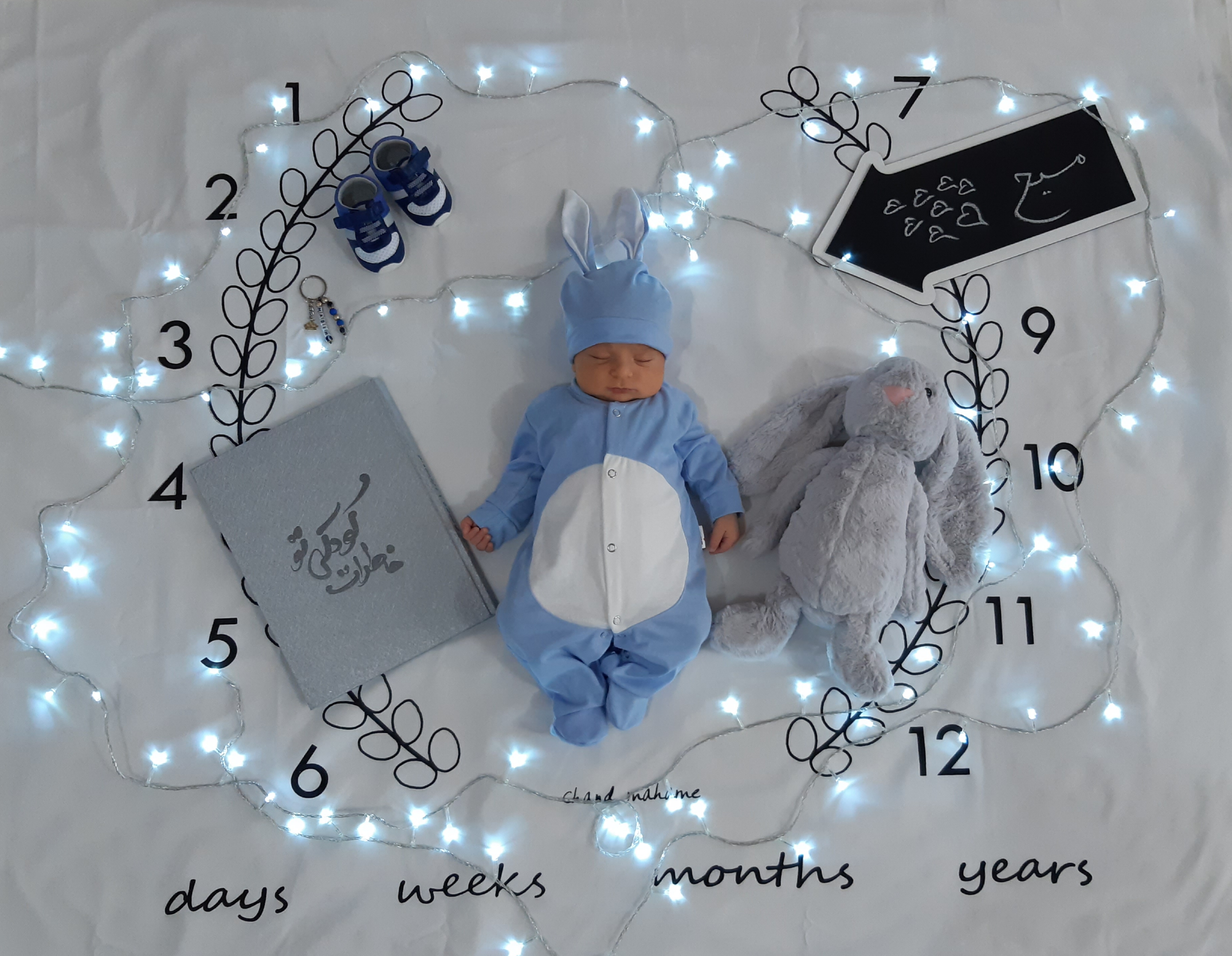 یک ماهگی نوزاد مسیح وثوقی