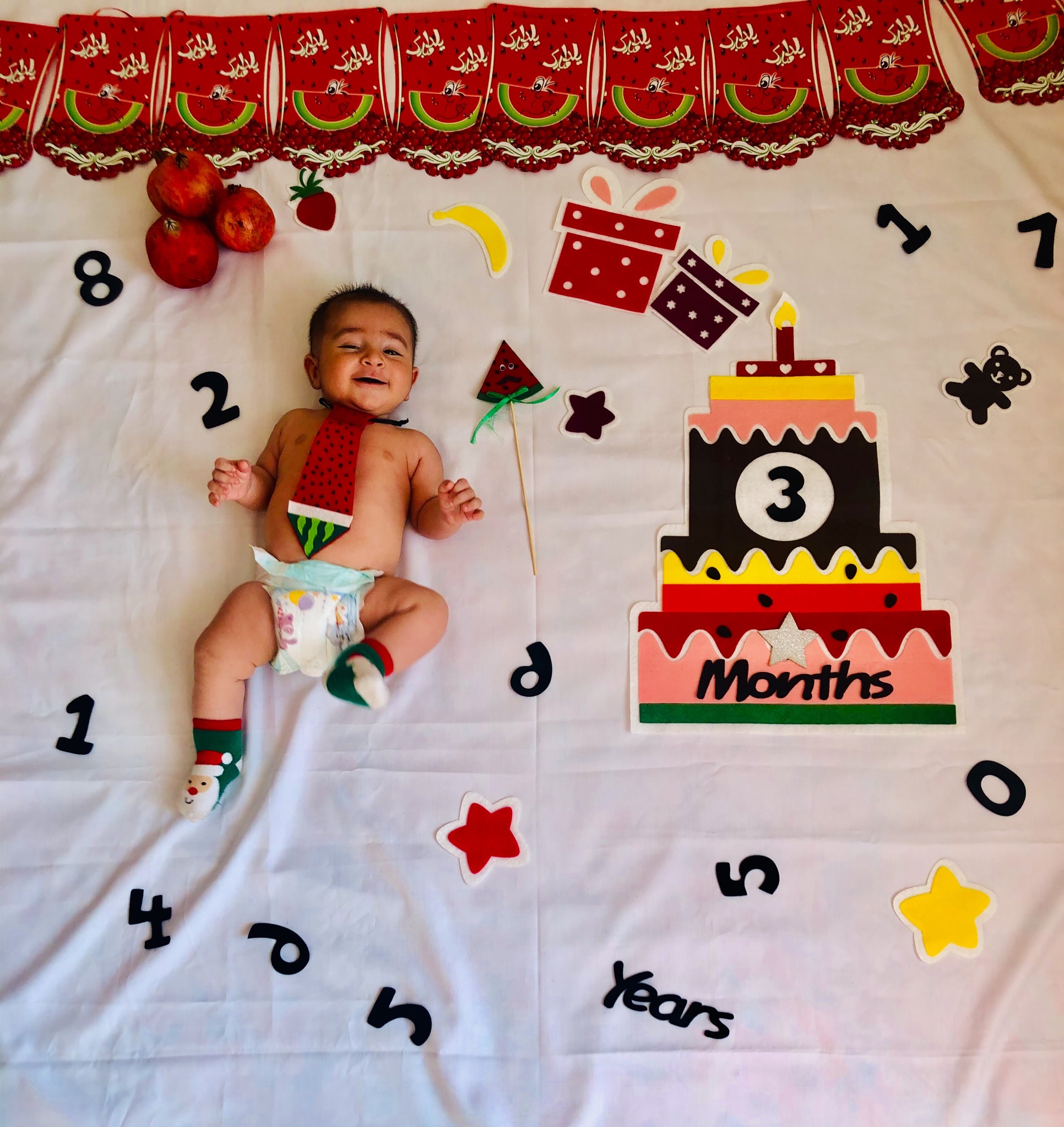 سه ماهگی نوزاد شاهان كاظمي