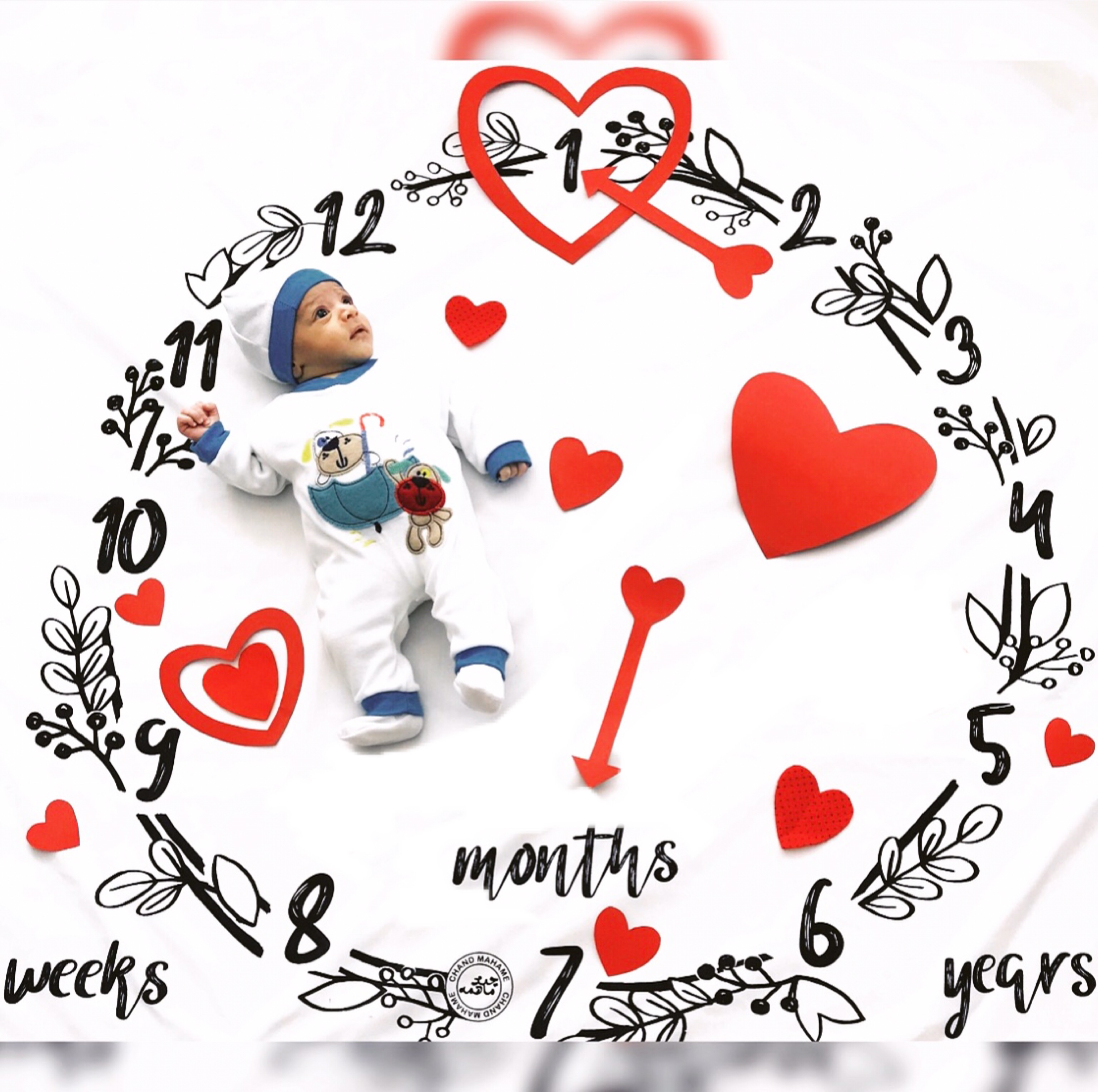 یک ماهگی نوزاد رادمهركبيريان