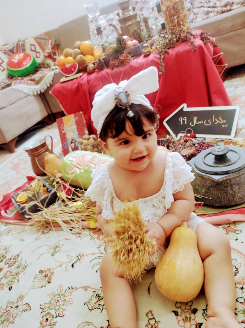 ده ماهگی نوزاد جانان نواصری