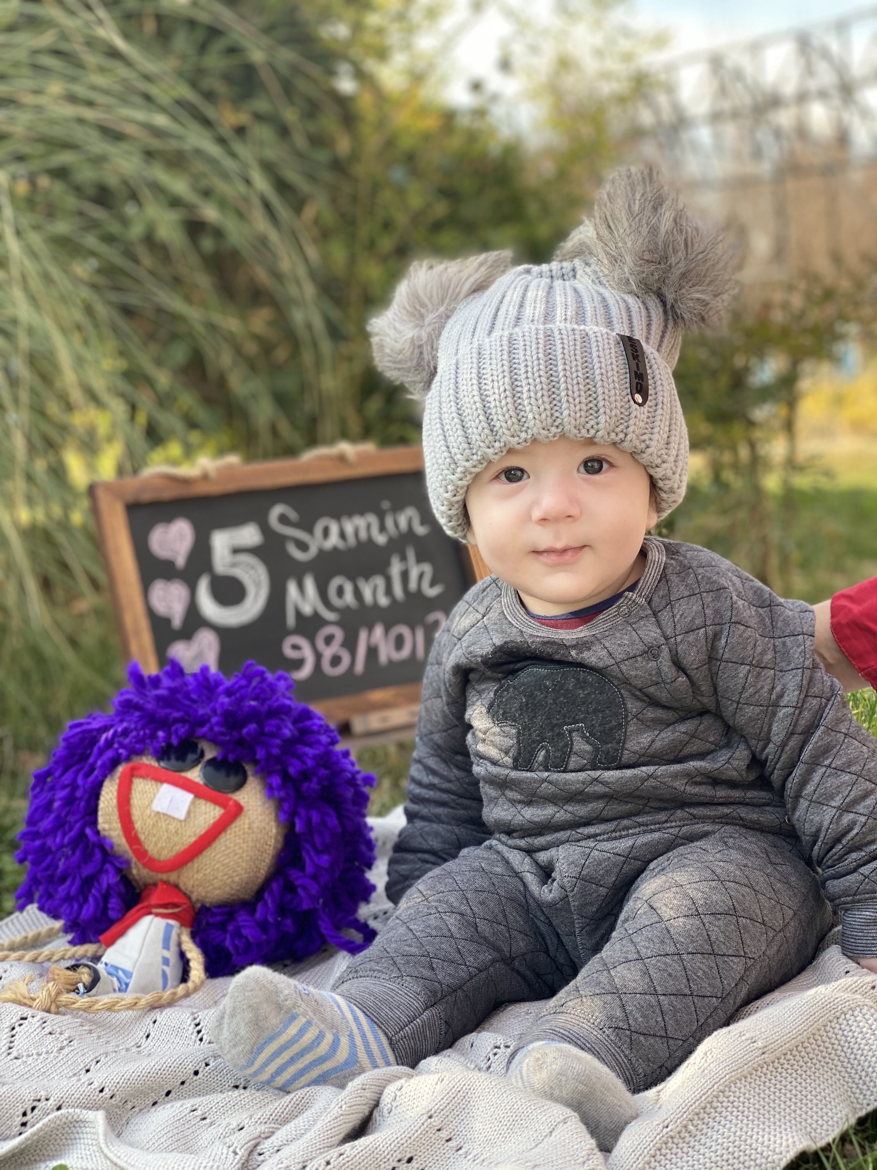 نه ماهگی نوزاد سامین طهماسبی