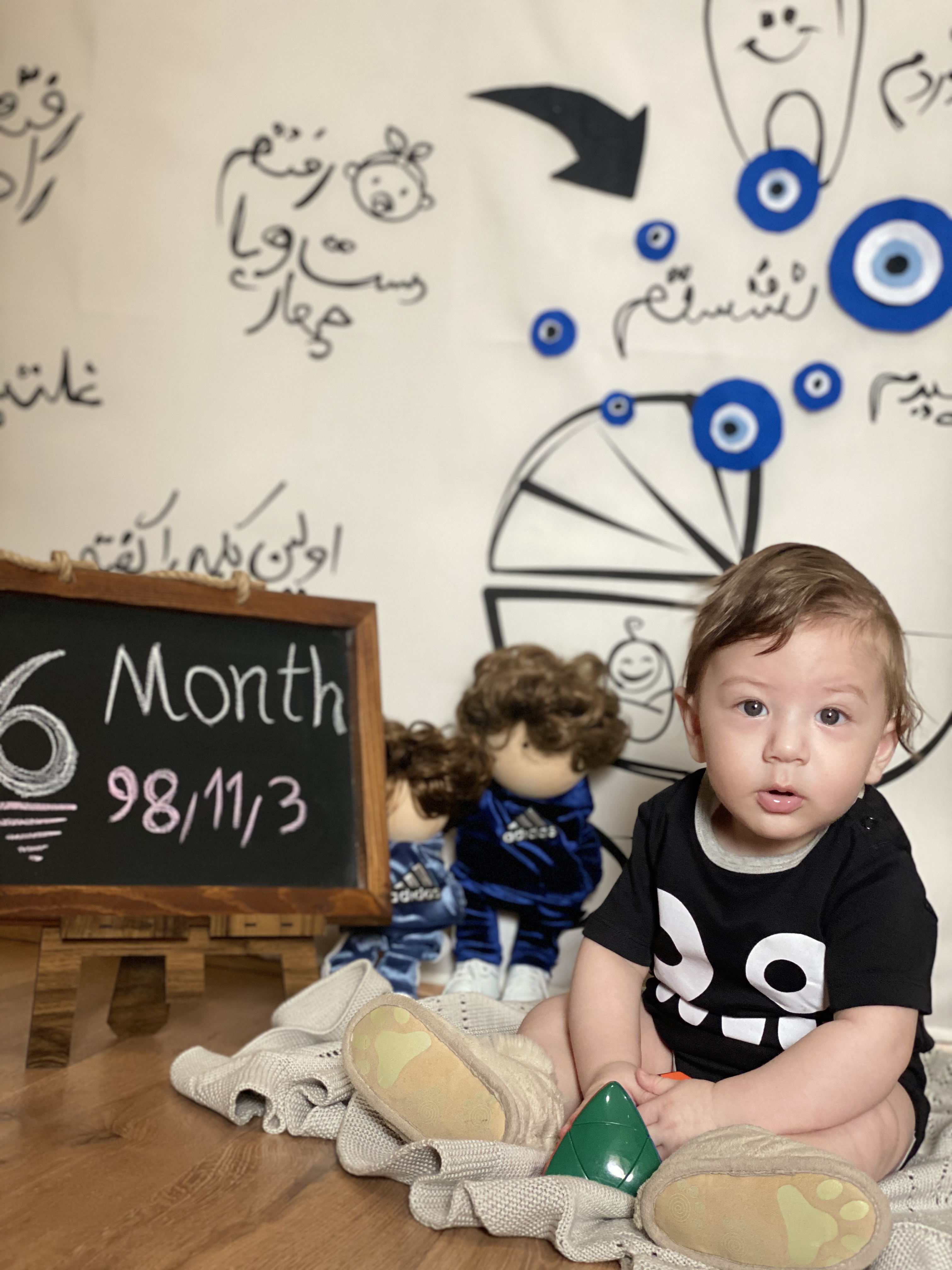 ده ماهگی نوزاد سامین طهماسبی