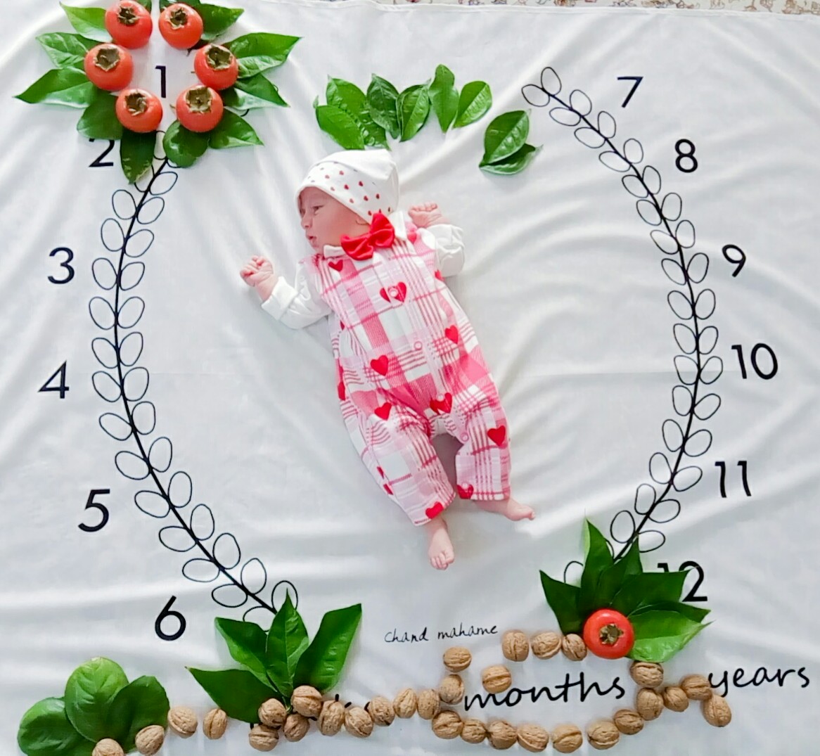 یک ماهگی نوزاد دلوین سفیدی