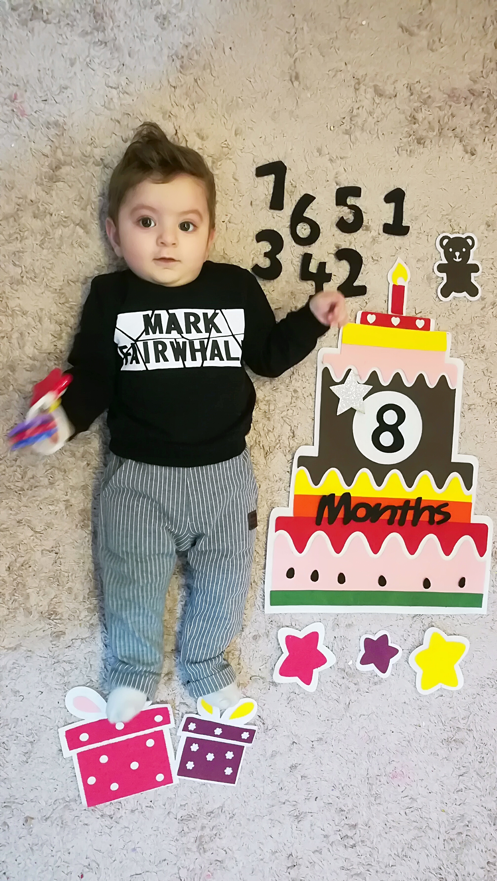 هشت ماهگی نوزاد بهنیا بهزادی