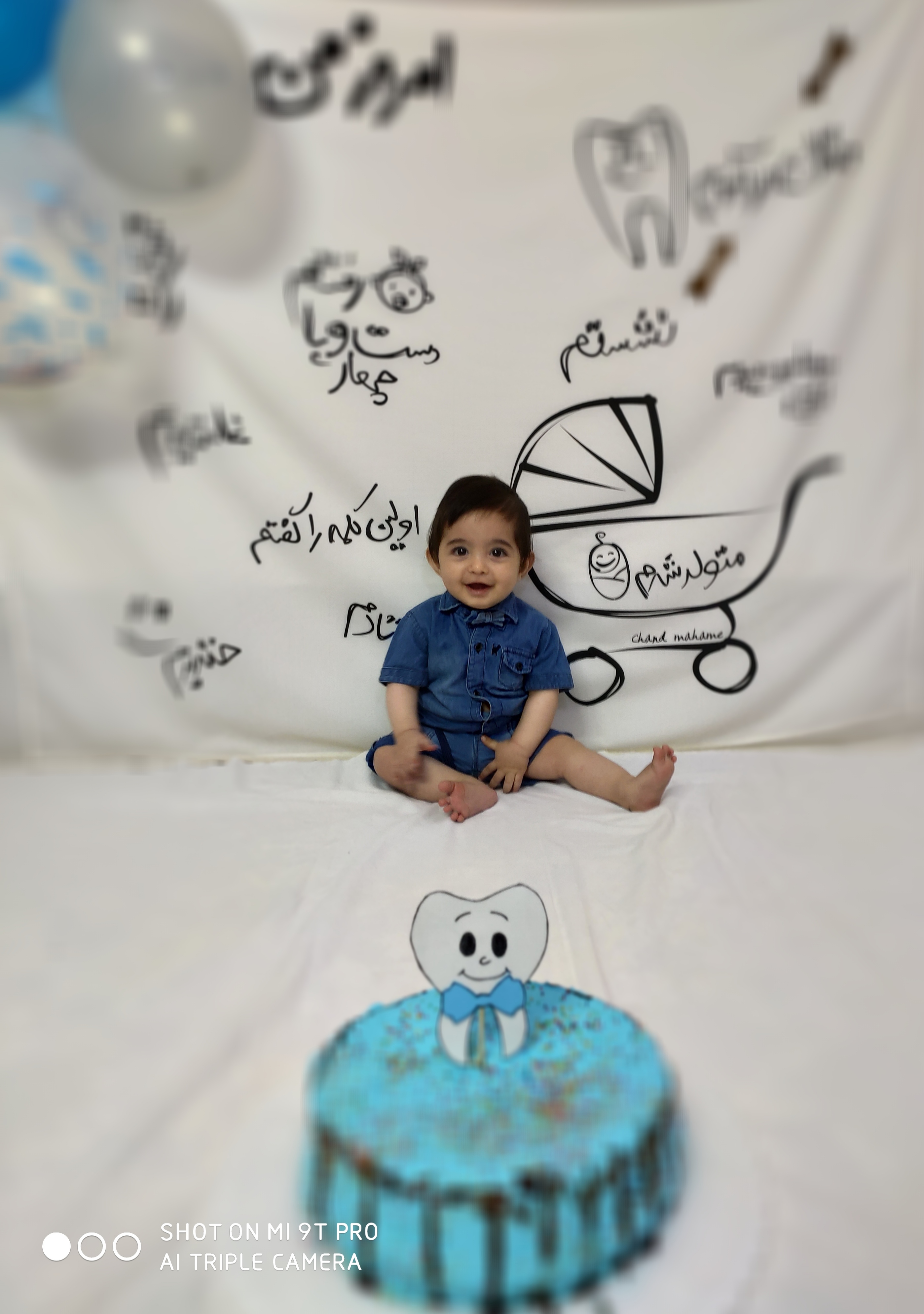 هشت ماهگی نوزاد ویهان خاشعی