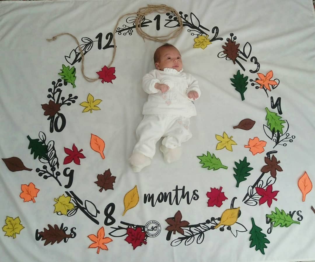 تم عکس پاییزی نوزاد روشا مهربینا