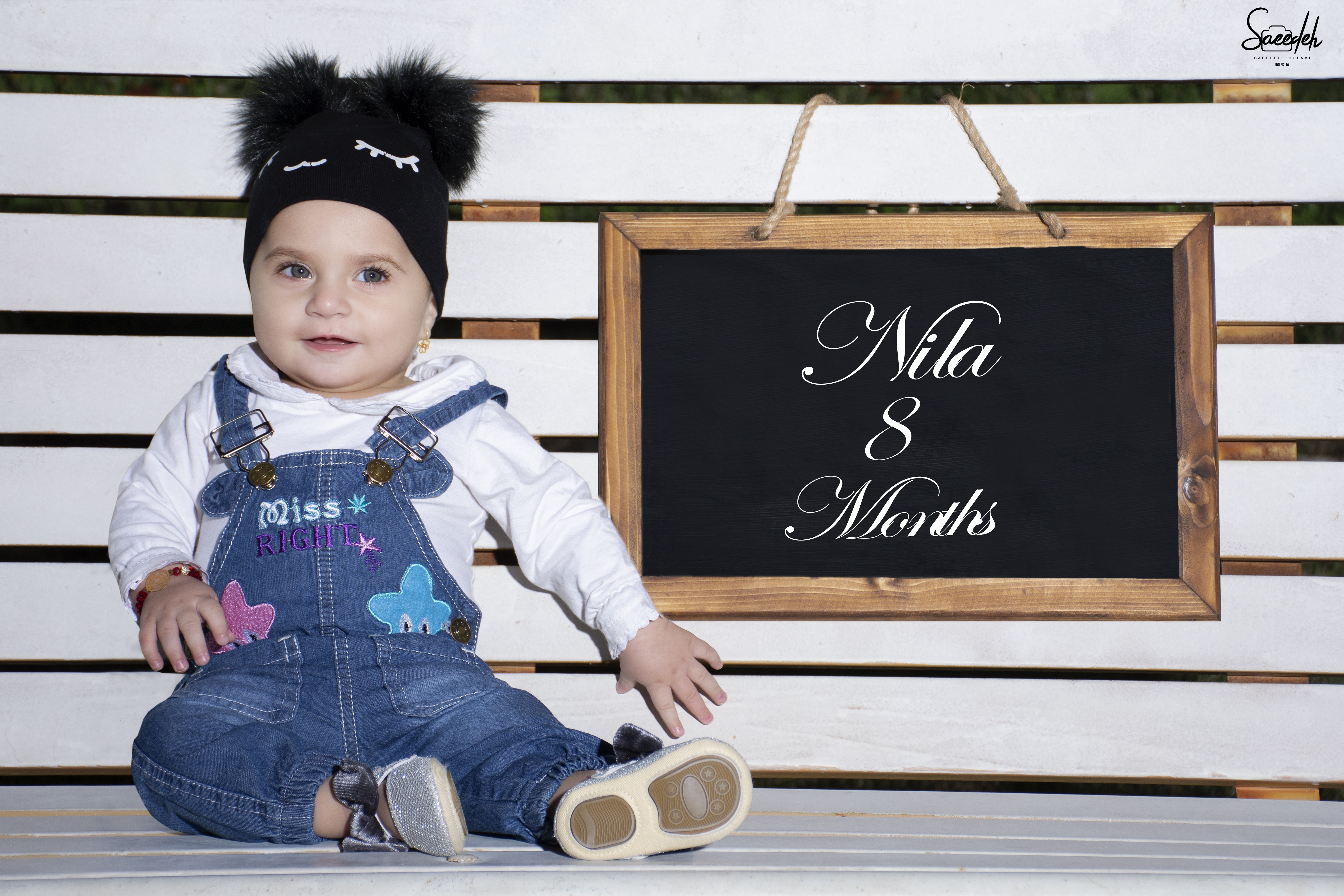 نه ماهگی نوزاد نیلا فلسفی نیا