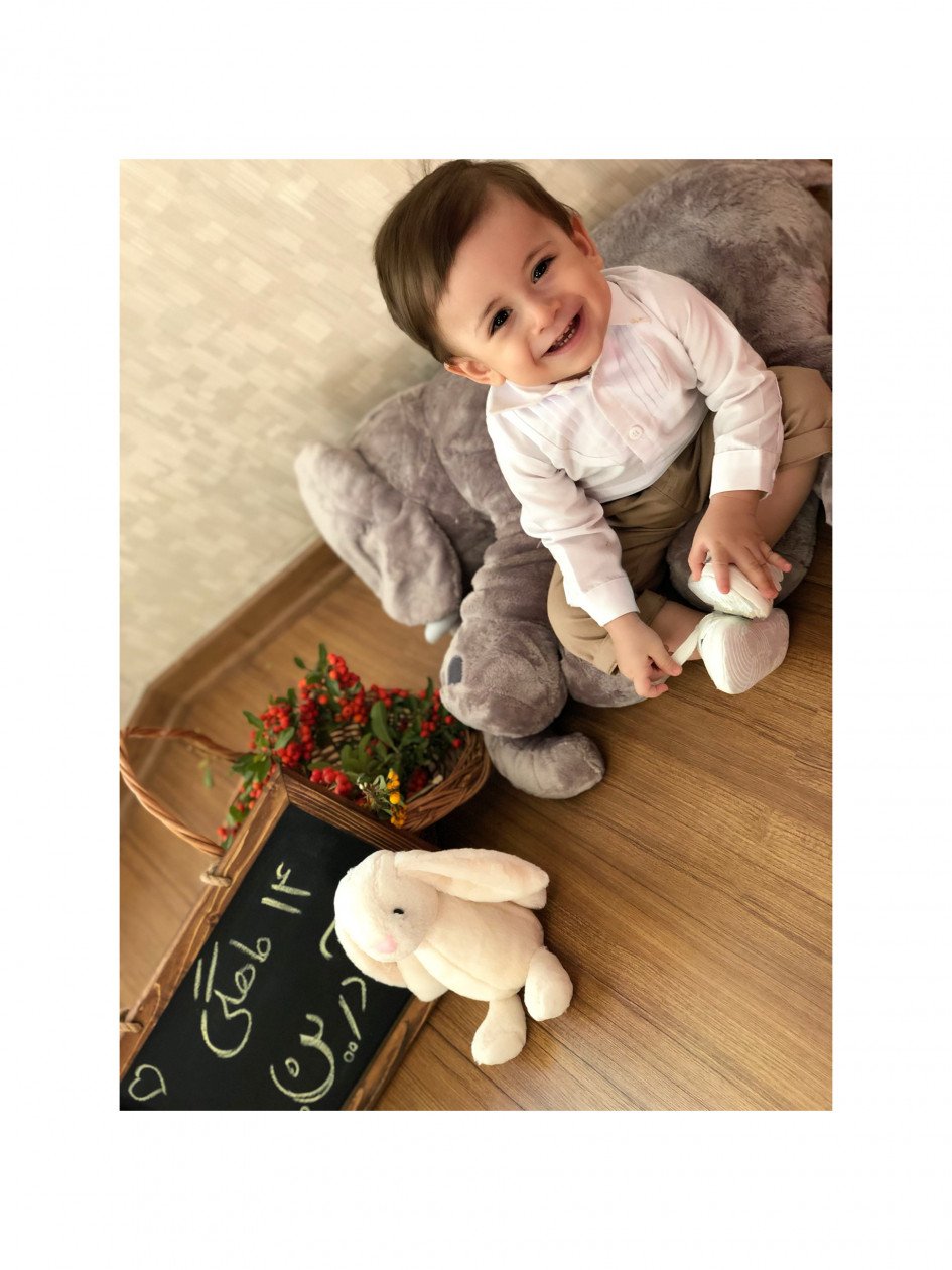 سیزده ماهگی کودک ادرين معصومي