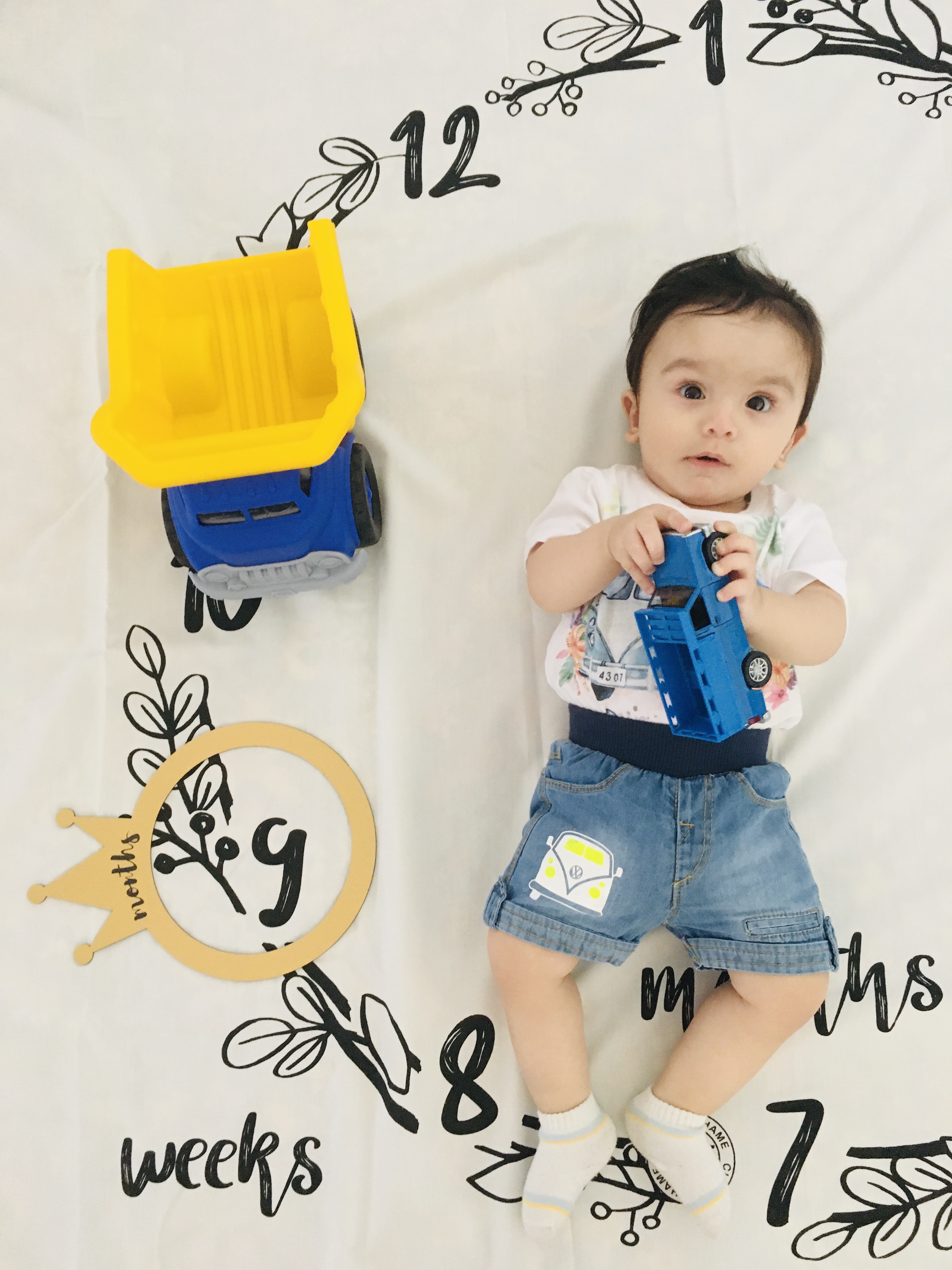 ده ماهگی نوزاد متین فلاح