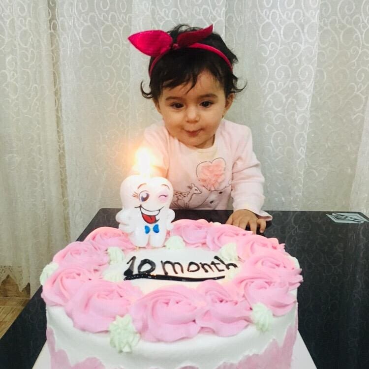 ده ماهگی نوزاد لیانا فرجی