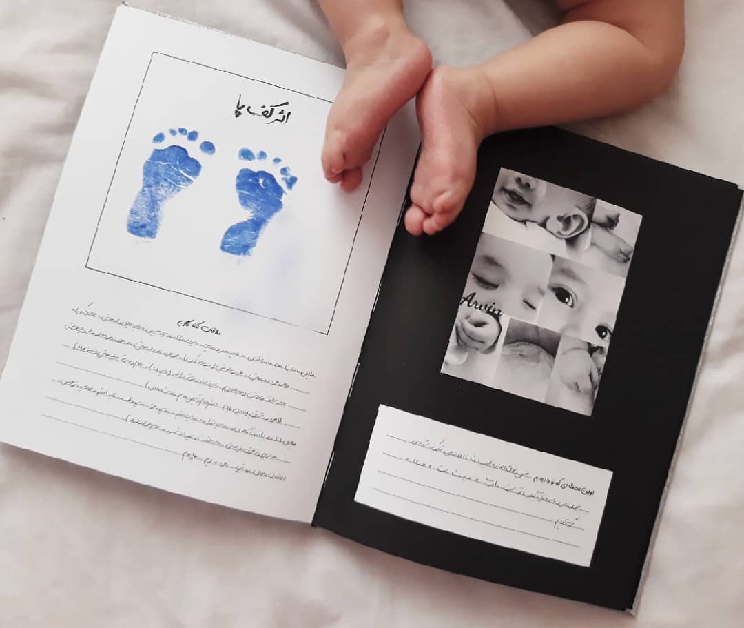 شش ماهگی نوزاد آروین قاسمی