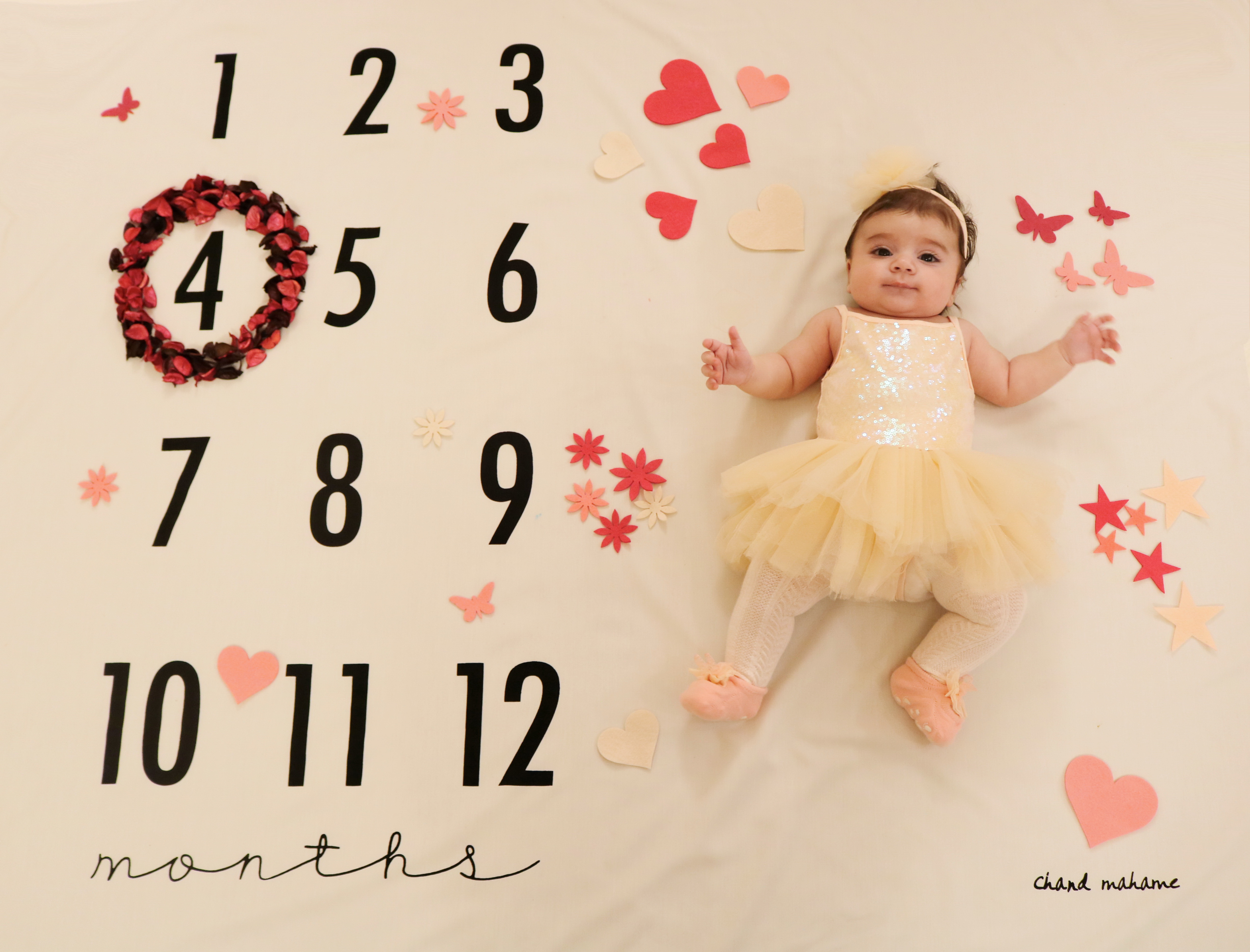 چهار ماهگی نوزاد بنيتا عسگرى