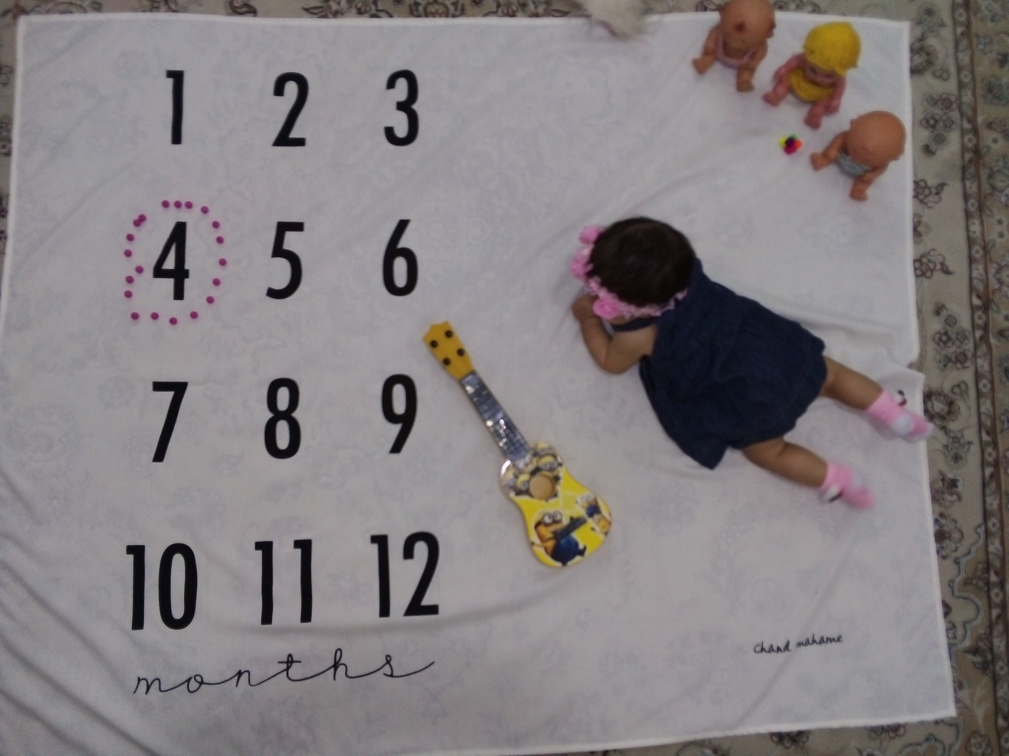 چهار ماهگی نوزاد دلسا امامی