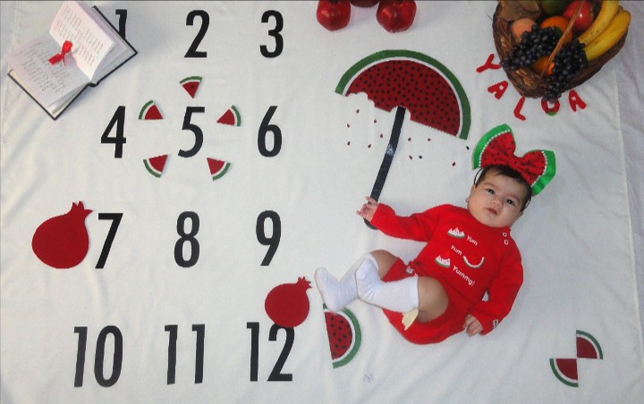 اولین نشستن نوزاد دلسا امامی