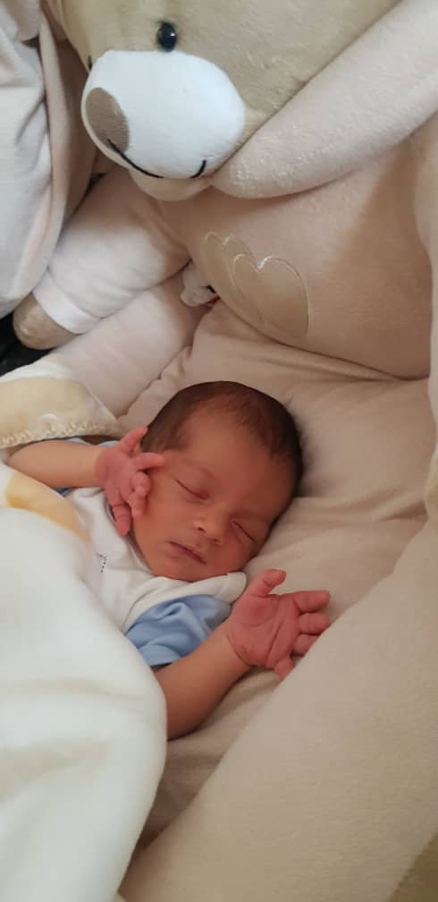 متولد شدن نوزاد محمدميثاق