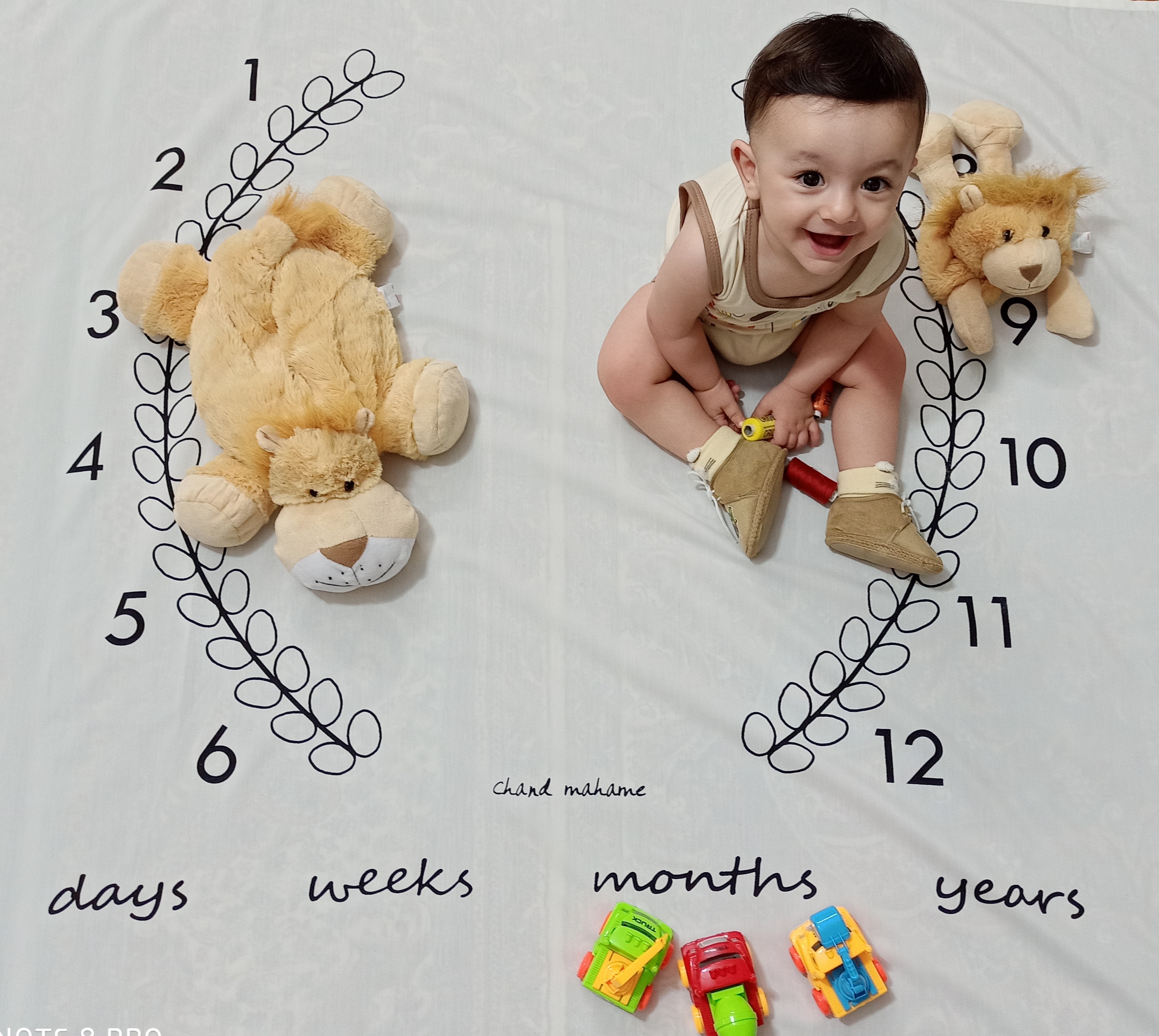 ایستادن نوزاد محمدهادی فردی