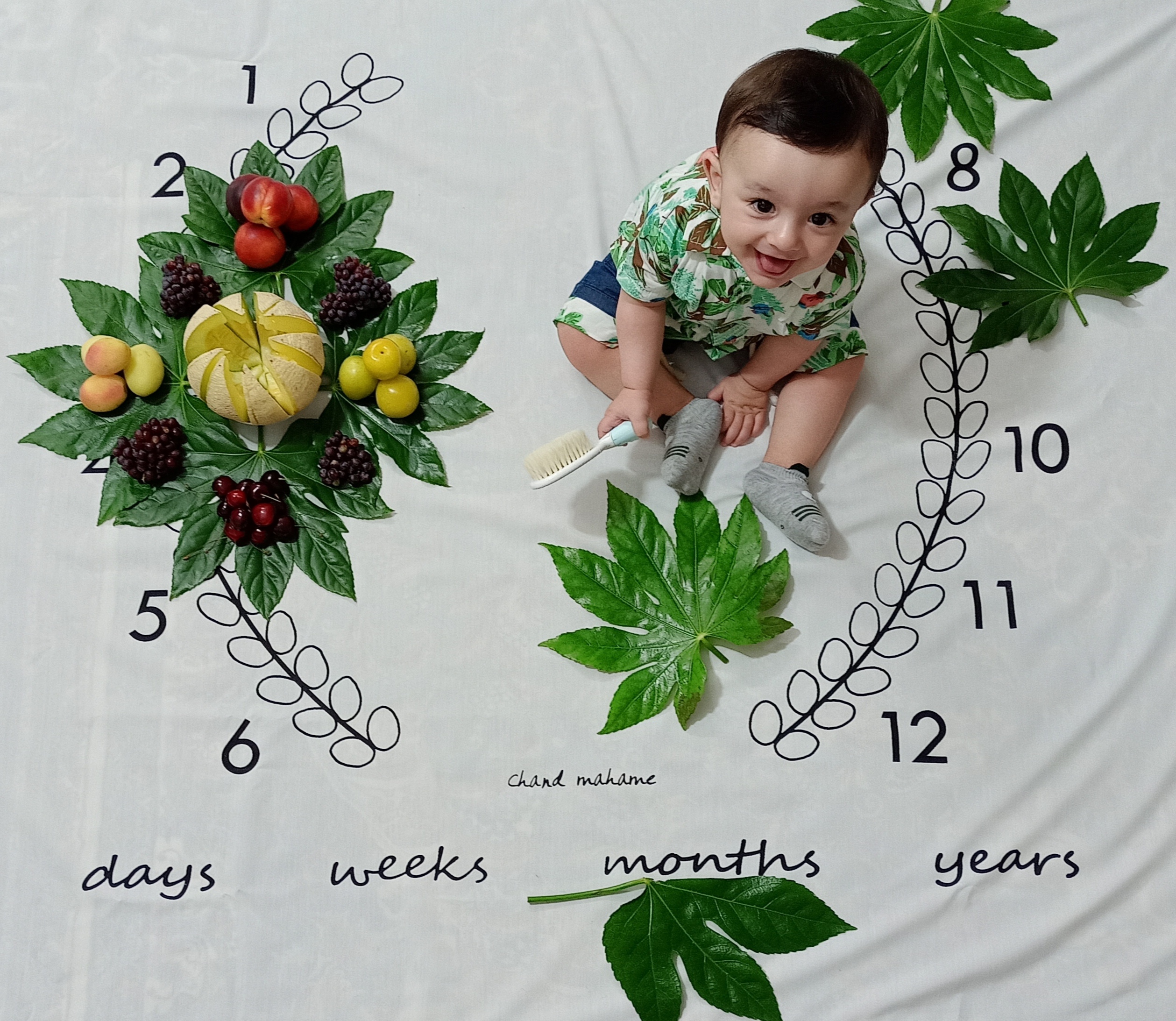 تم عکس تابستانی کودک محمدهادی فردی