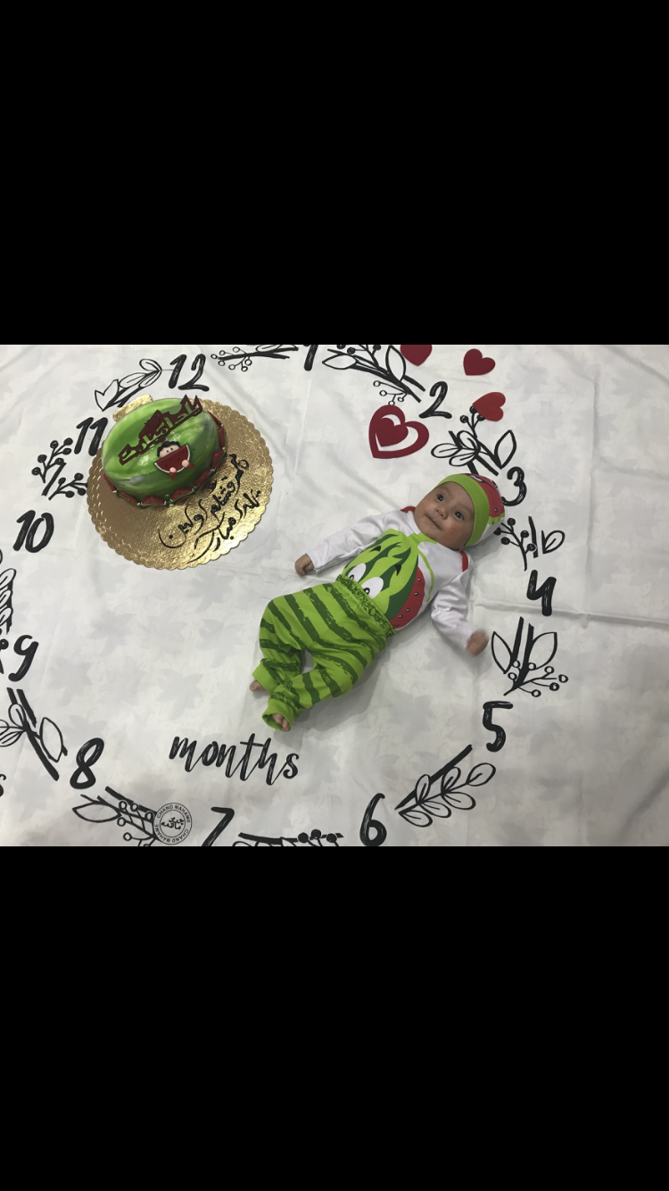 دو ماهگی نوزاد ويهان اميني