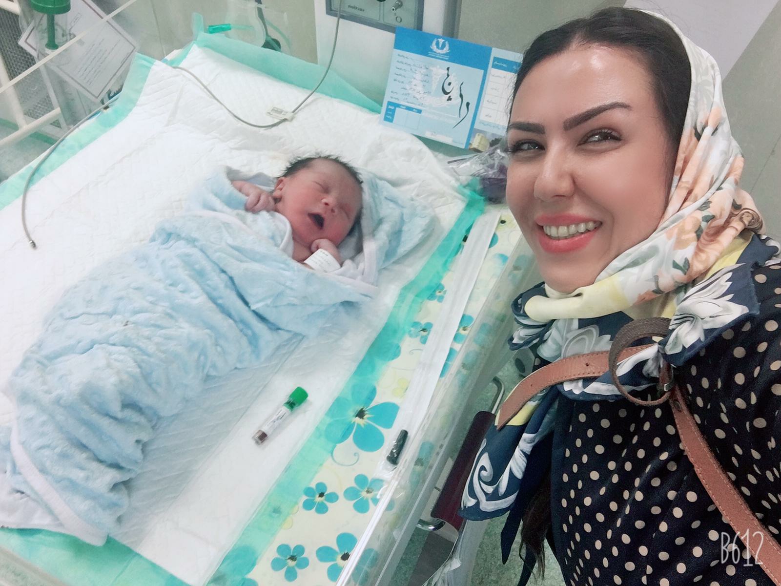 دوازده ماهگی نوزاد کوروش حیدرزاد