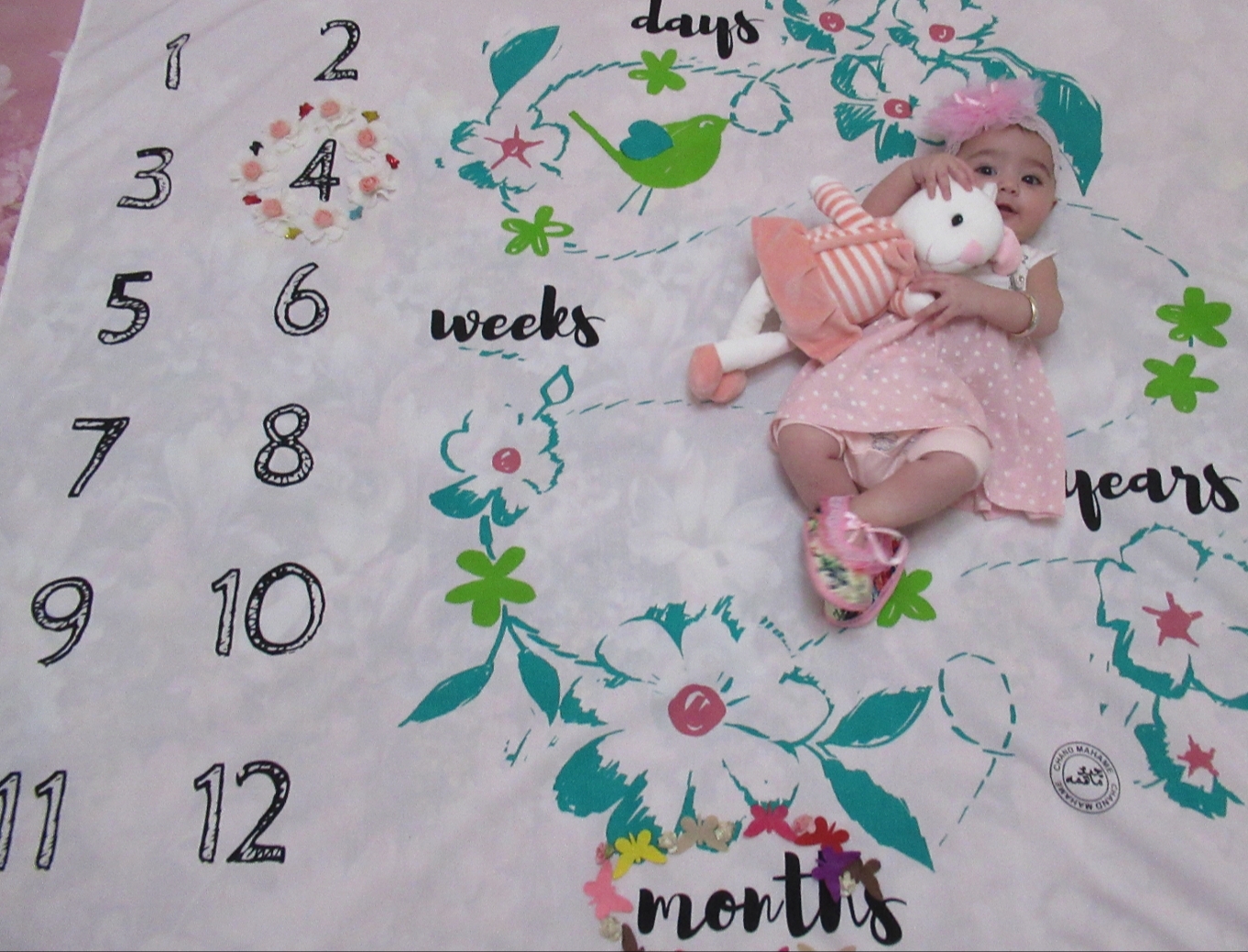 چهار ماهگی نوزاد آیناز علیزاده