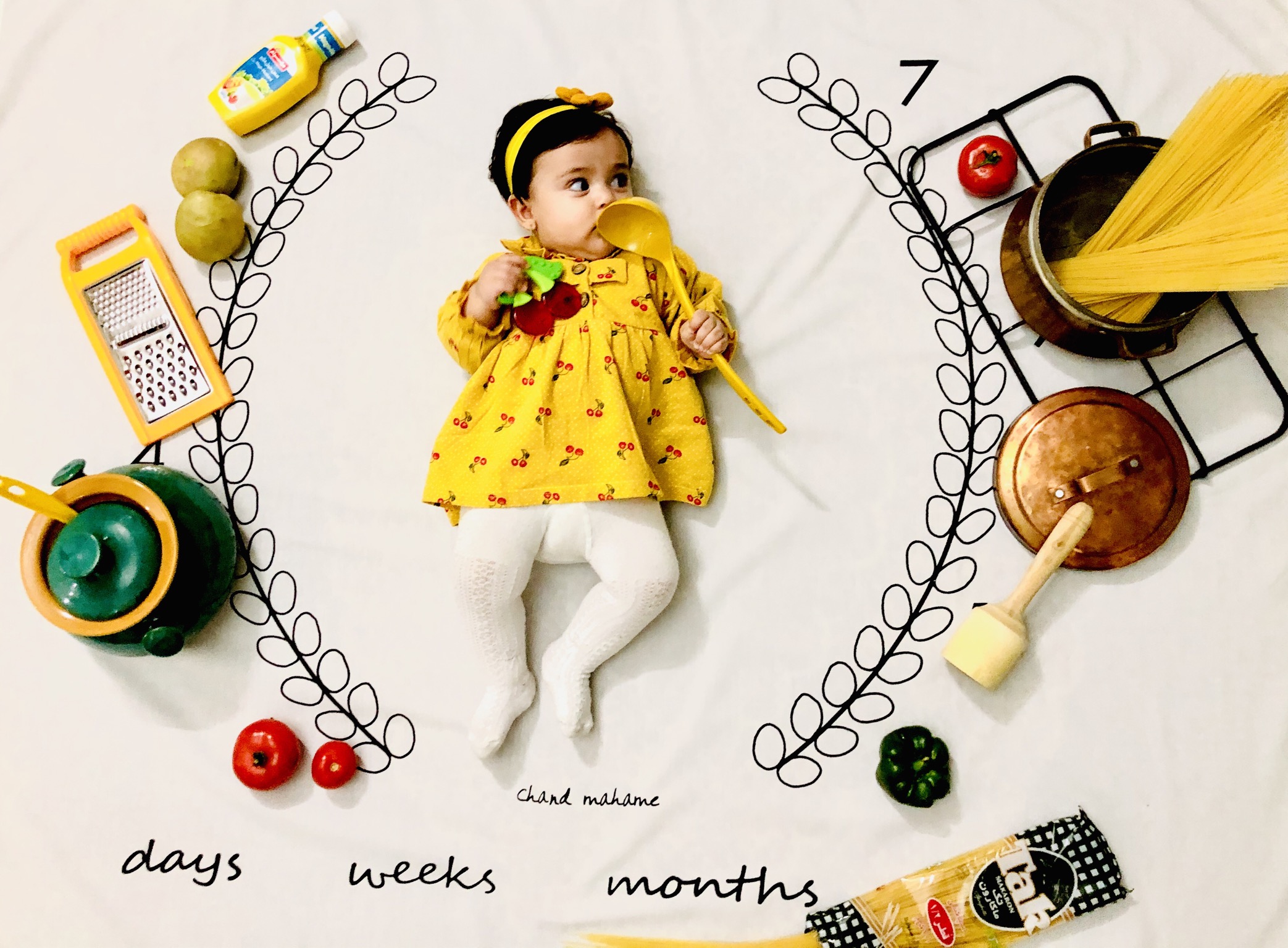 هفت ماهگی نوزاد سلين جديدي نيا