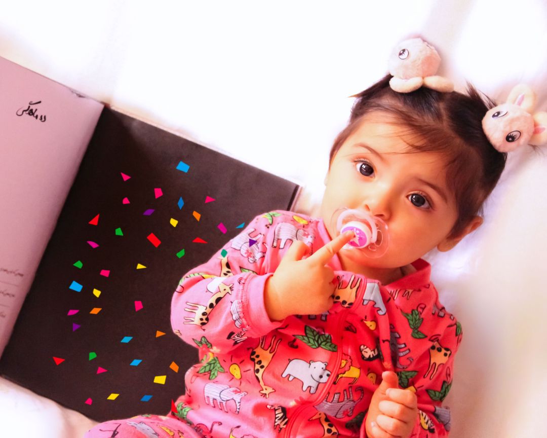 ده ماهگی نوزاد گلشا معرفت