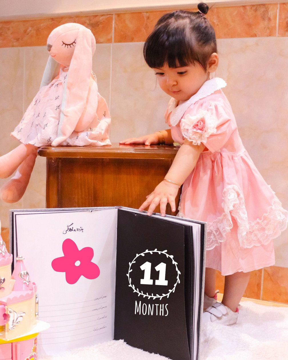 ده ماهگی نوزاد گلشا معرفت