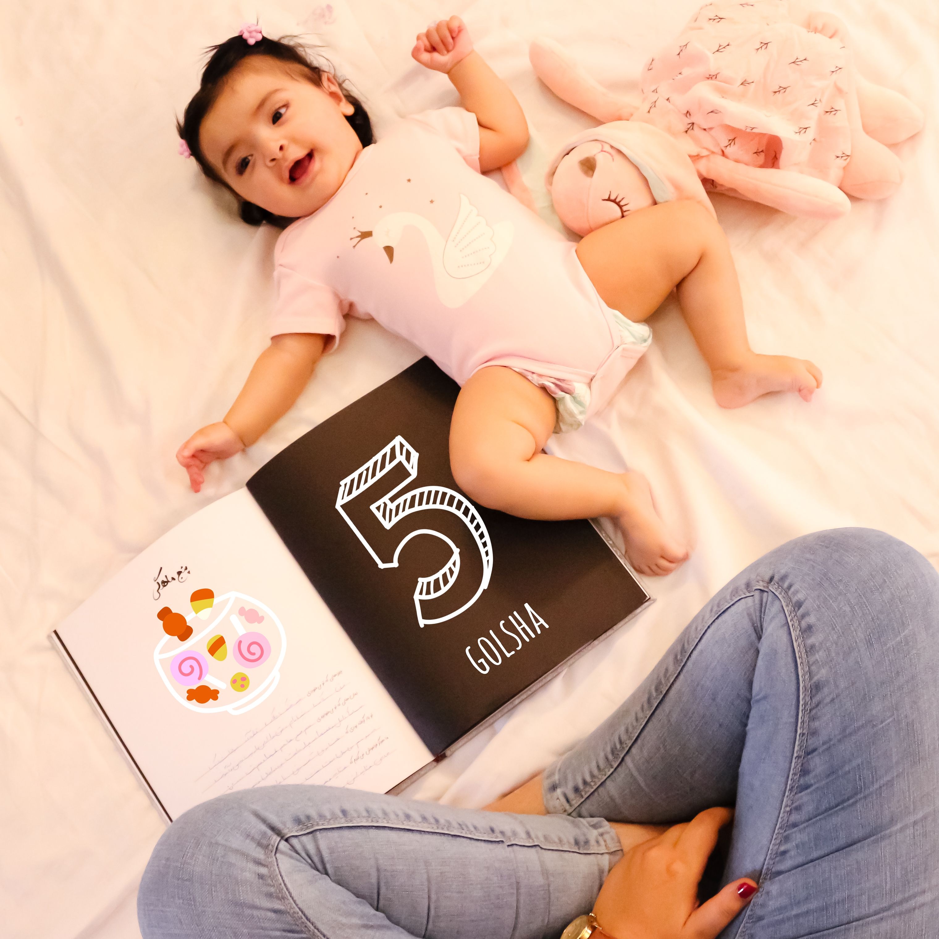 پنج ماهگی نوزاد گلشا معرفت