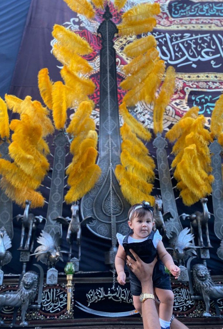 نه ماهگی نوزاد آلا عسکریان