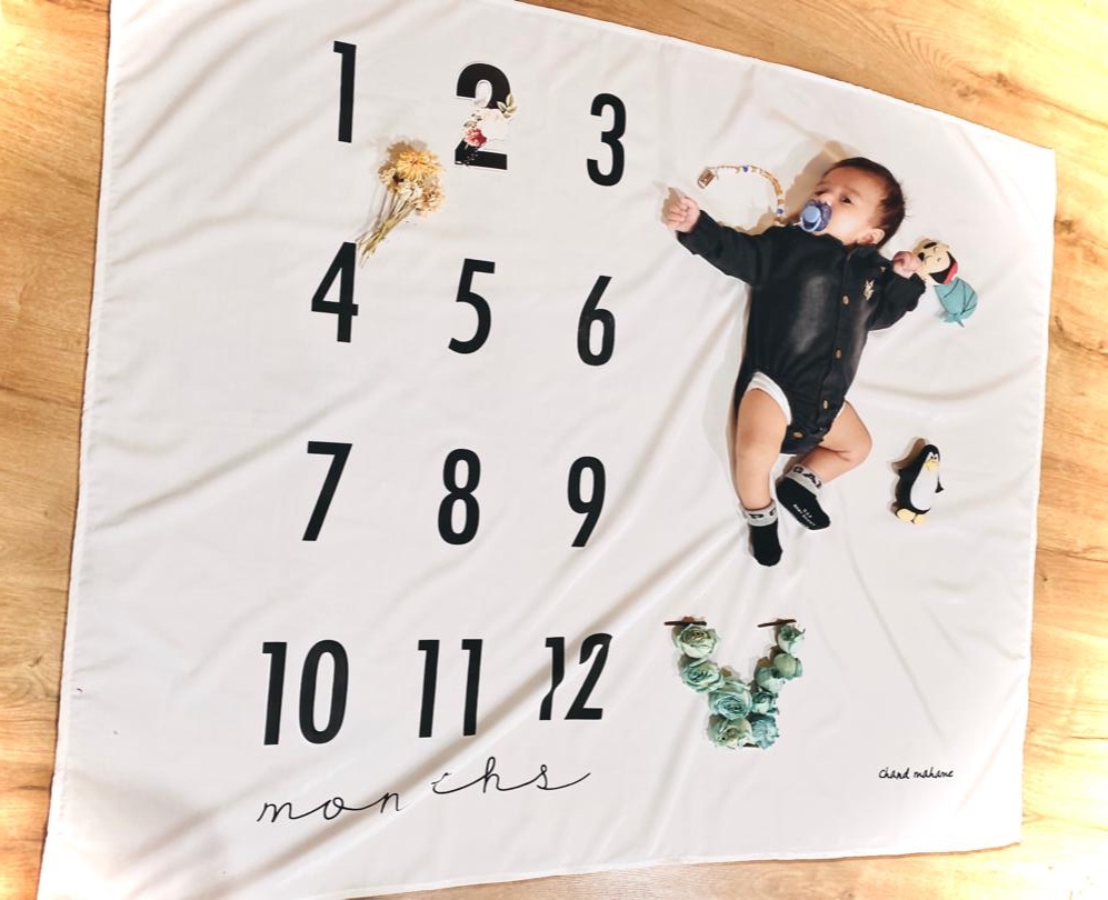 یک ماهگی نوزاد وريا عابدزاده