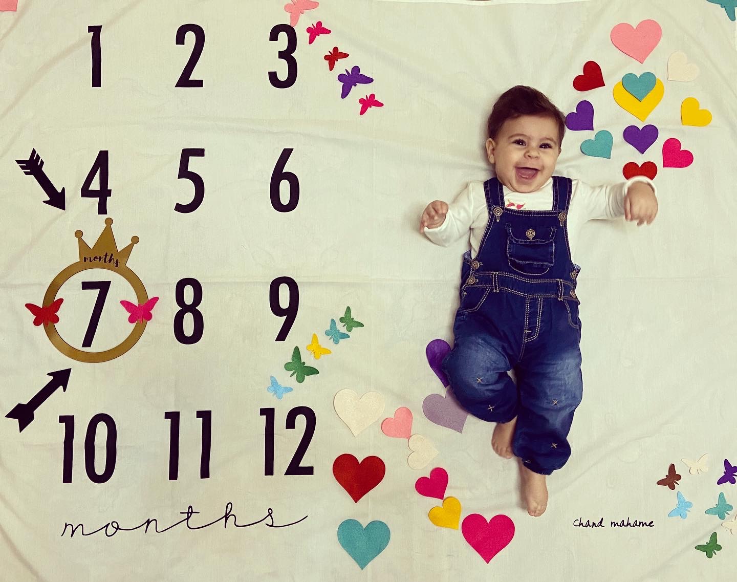 هفت ماهگی نوزاد نیوان حسینی نقوی