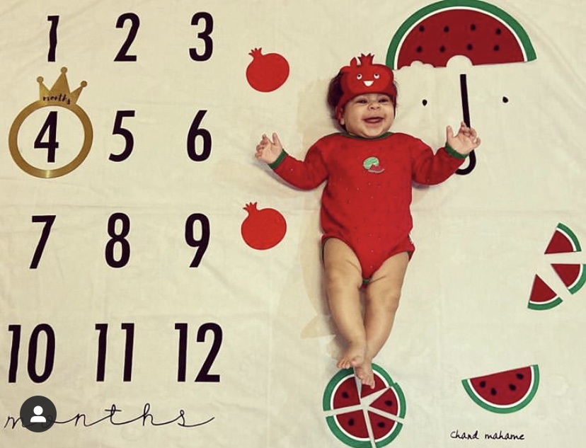 غلتیدن نوزاد نیوان حسینی نقوی