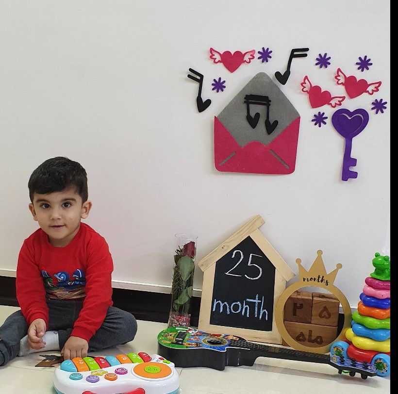 دو سالگی کودک رادین و آیلین اسکندرزاده