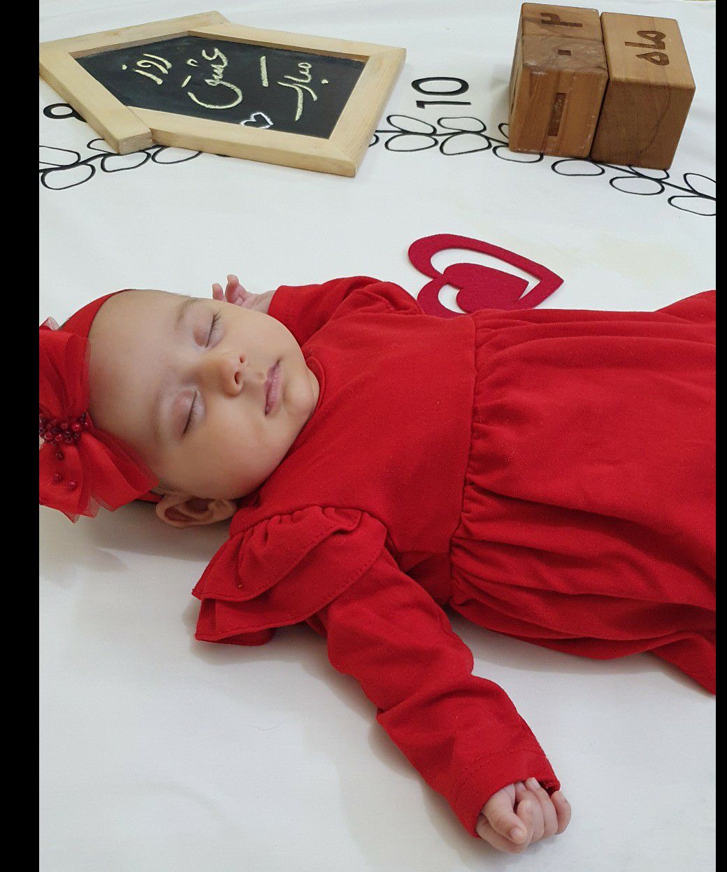 دو ماهگی نوزاد رادین و آیلین اسکندرزاده