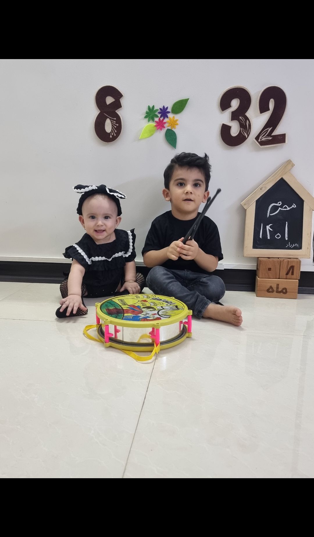 هشت ماهگی نوزاد رادین و آیلین اسکندرزاده