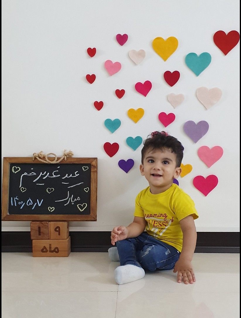 تم و تزیینات نمدی طرح فانتزی رادین و آیلین اسکندرزاده