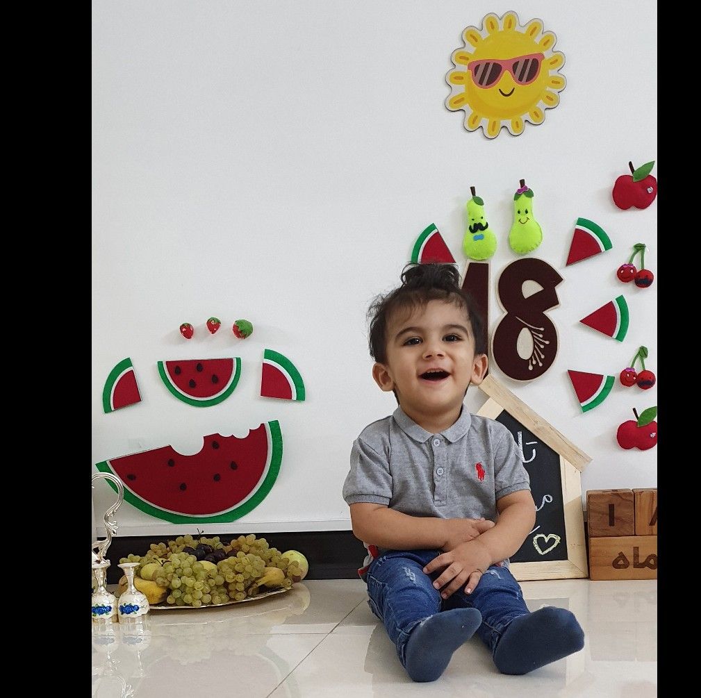 تم عکس تابستانی کودک رادین و آیلین اسکندرزاده