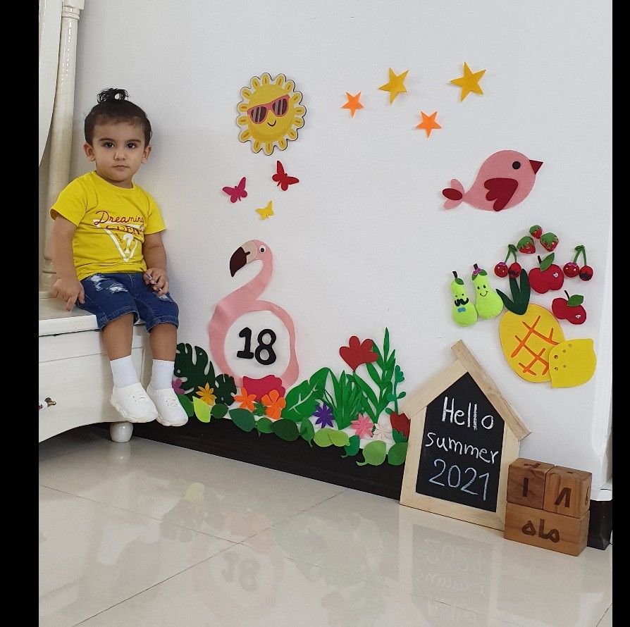 هجده ماهگی کودک رادین و آیلین اسکندرزاده