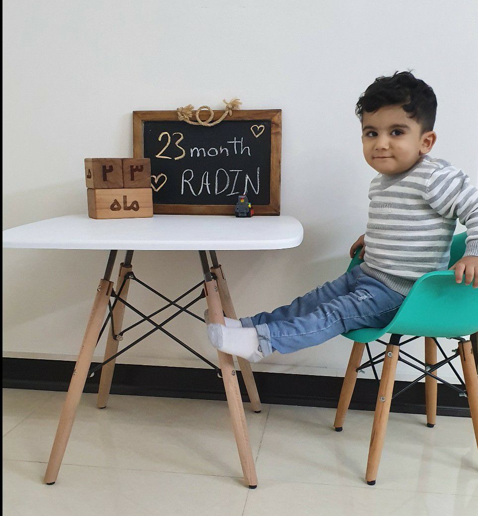 بیست و سه ماهگی کودک رادین و آیلین اسکندرزاده